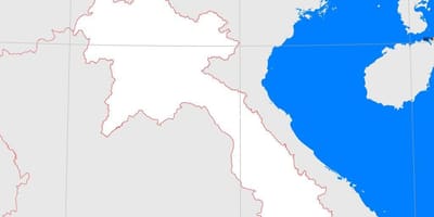 Mapa de contorno laos